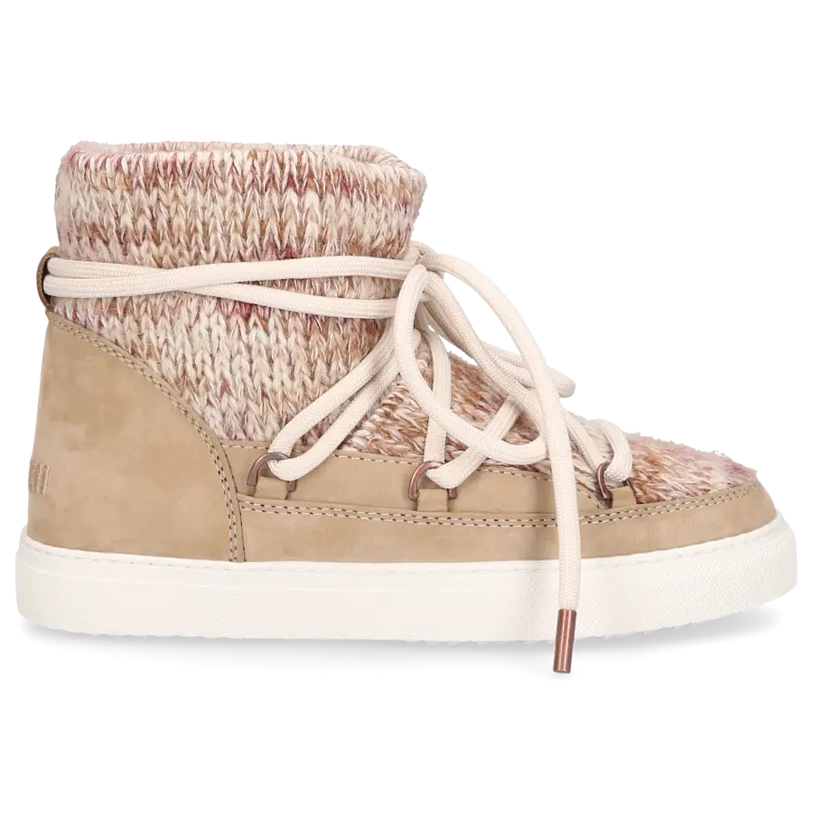 INUIKII - Stiefeletten LANA gefüttert - beige