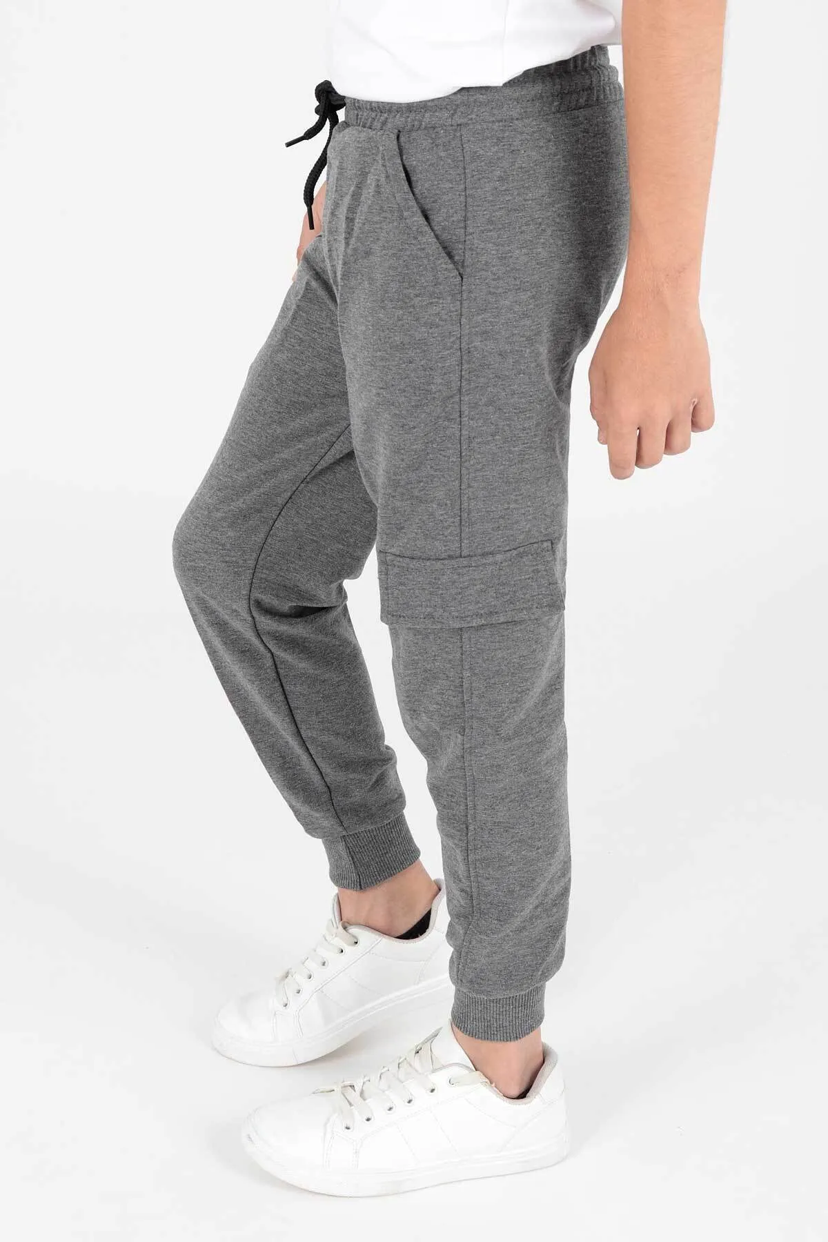 AHENGİM  Kids Ak2087 Herren-Jogginghose mit Psv-Reißverschluss und Bündchen