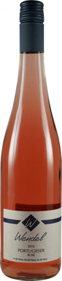 2022 Rosé lieblich Bio - Weingut Klaus und Judith Wendel