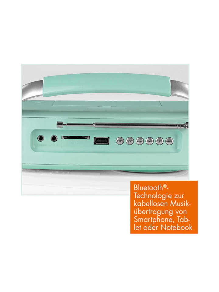 EASYmaxx Retro Radio - mint günstig kaufen onesize