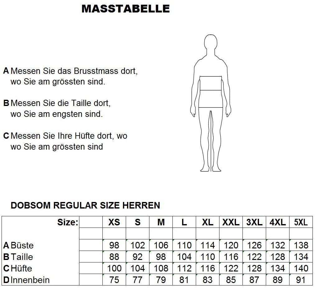Dobsom Zip-off-Hose Dobsom Herren Wanderhose Outdoorhose Zipp Off abzippbar schnelltrocknend, atmungsaktiv, schmutzabweisend, 4 Wege Strech, elastisch