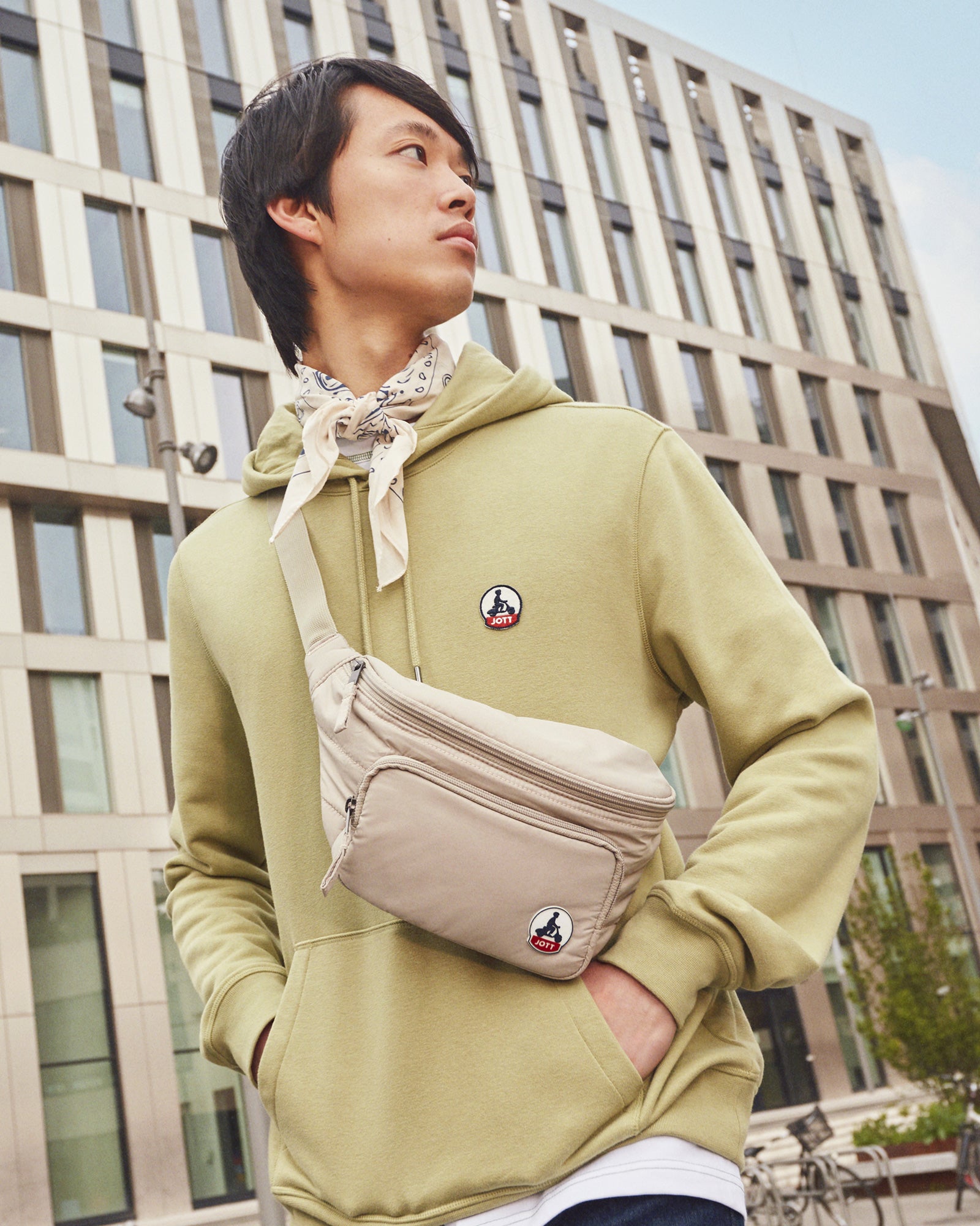 Banane bi-matière Beige Dena 2.0