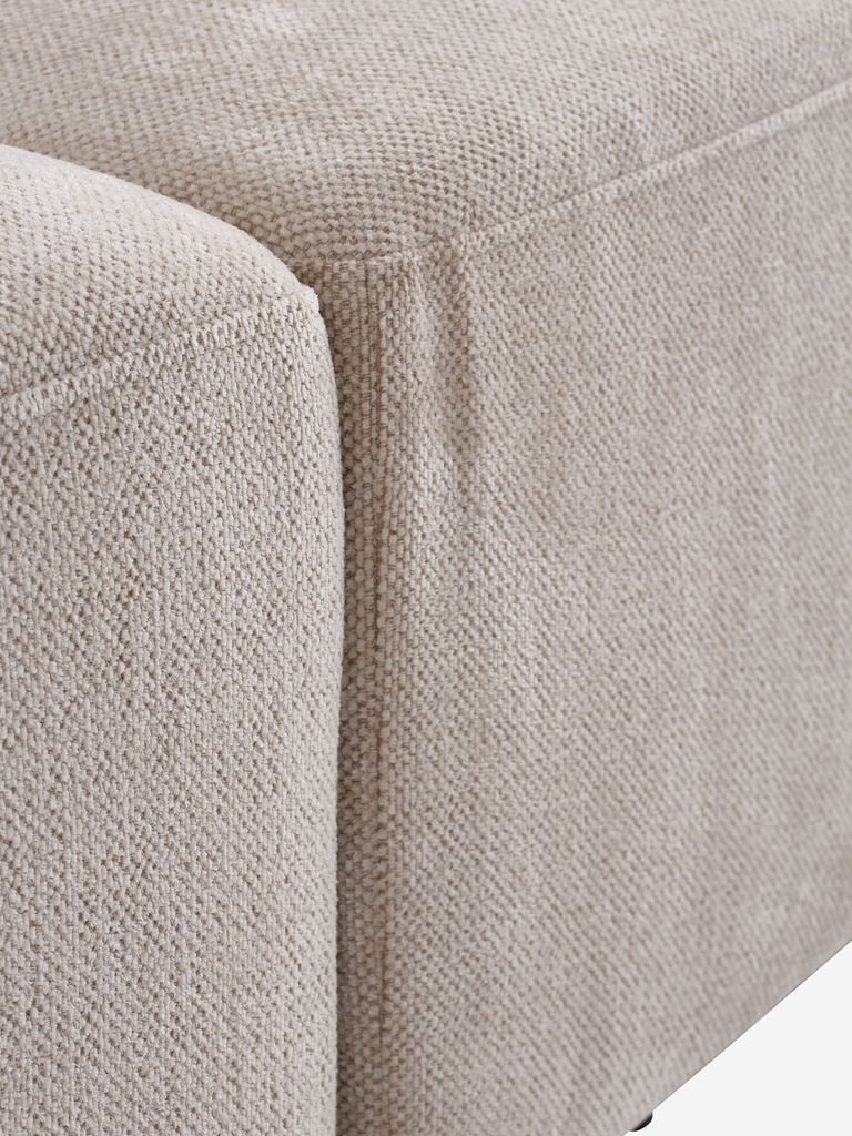 SKEJBY SKEJBY Sofá modular de 3 lugares, tecido areia