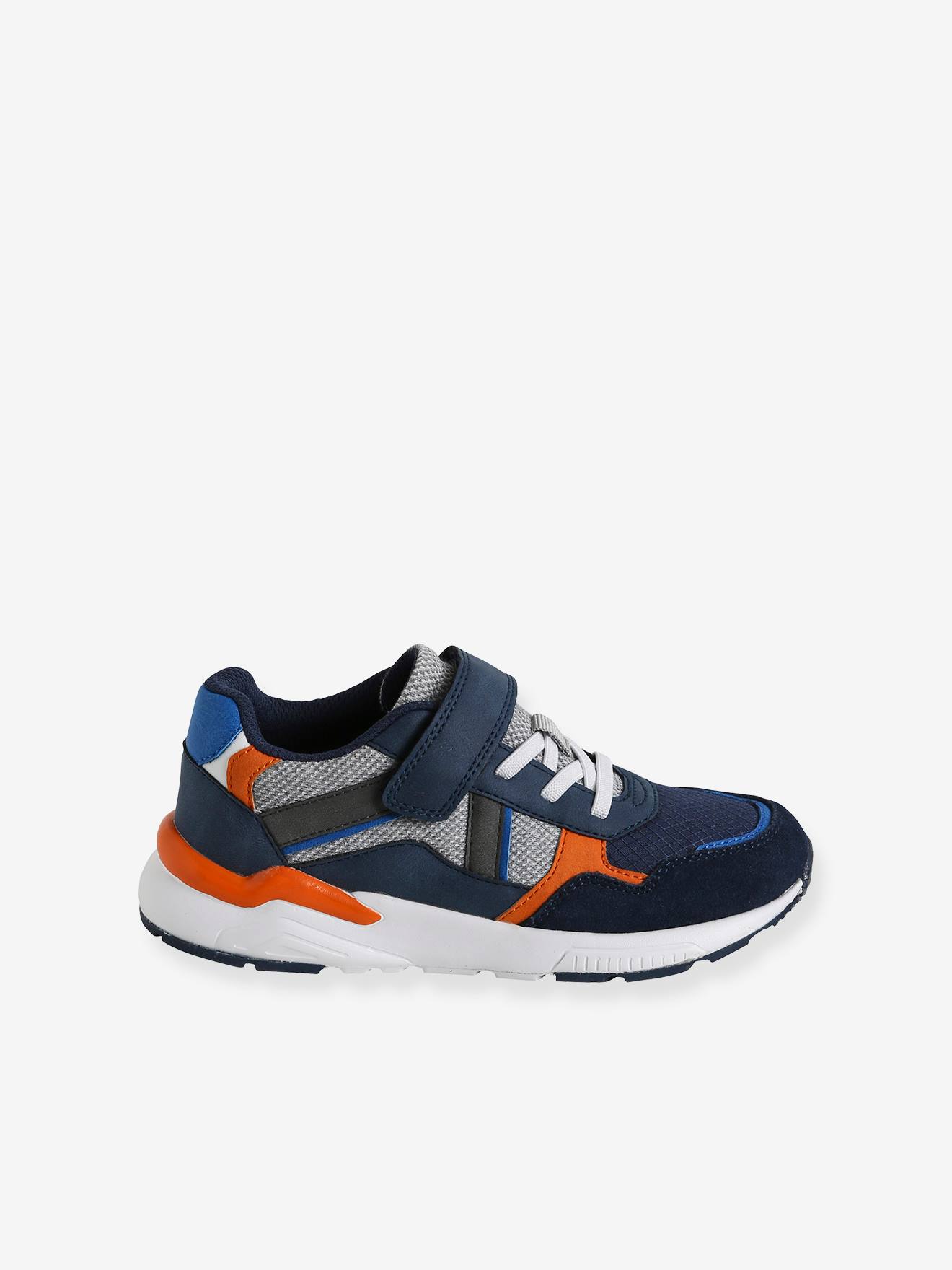 Vertbaudet Kinder Sneakers, Klett & Schnürung - marine