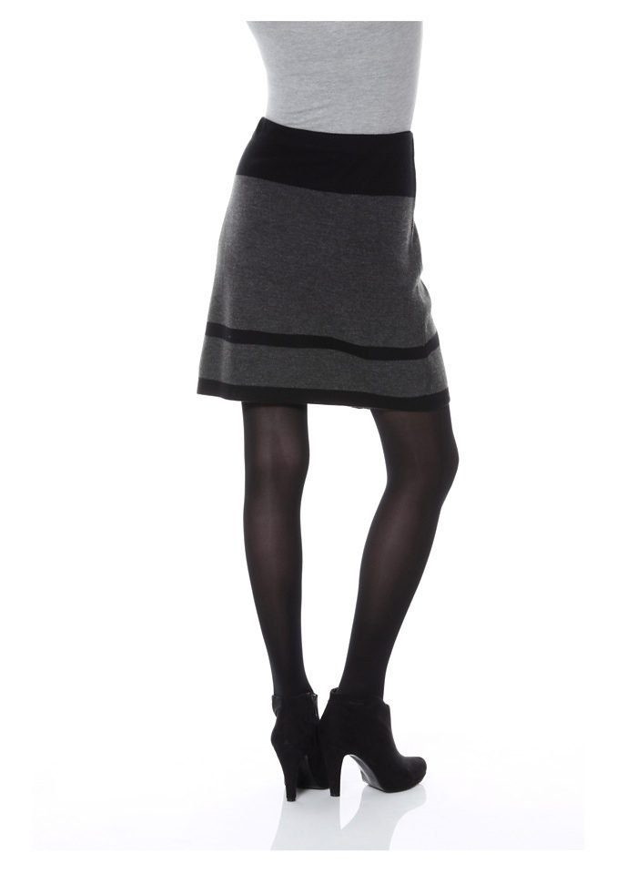 Aniston CASUAL Wickelrock mit seitlichen Schnallen verziert