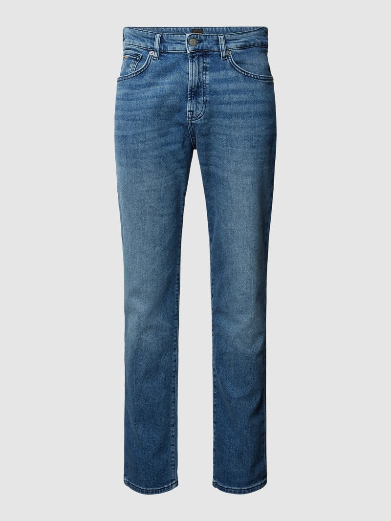 Jeans im 5-Pocket-Design Modell 'Maine' in blau