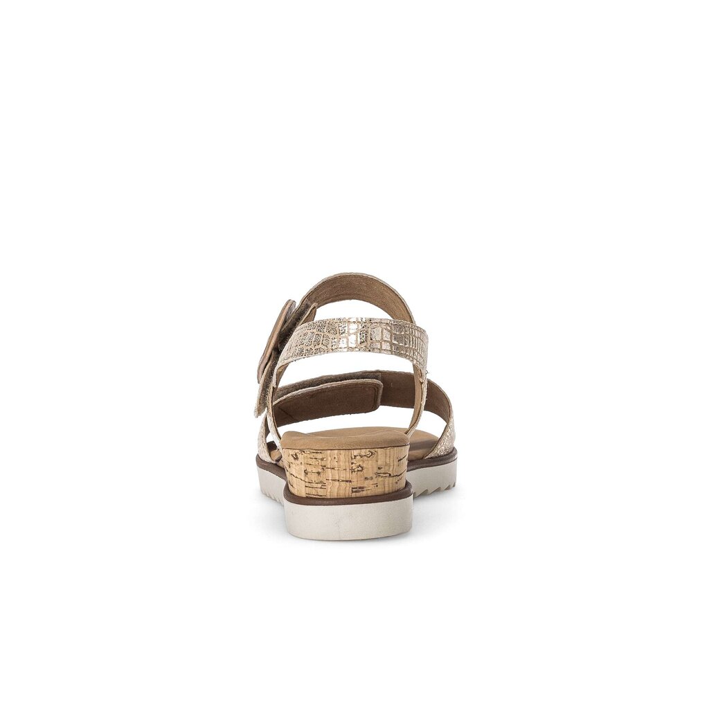 Gabor comfort Keilsandalette gold