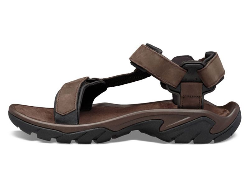 Teva Terra FI 5 Universal Leather Turkish Coffee Herren Sandalen