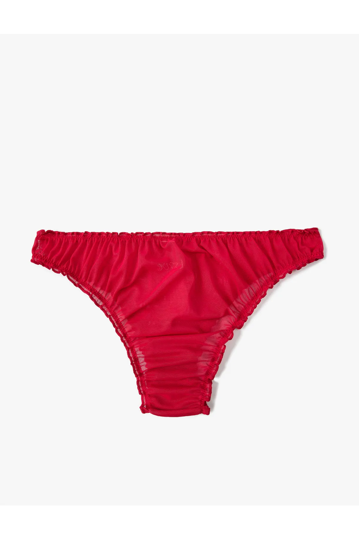 Koton  Kurzes Tüllhöschen mit Love-Stickerei und normaler Taille