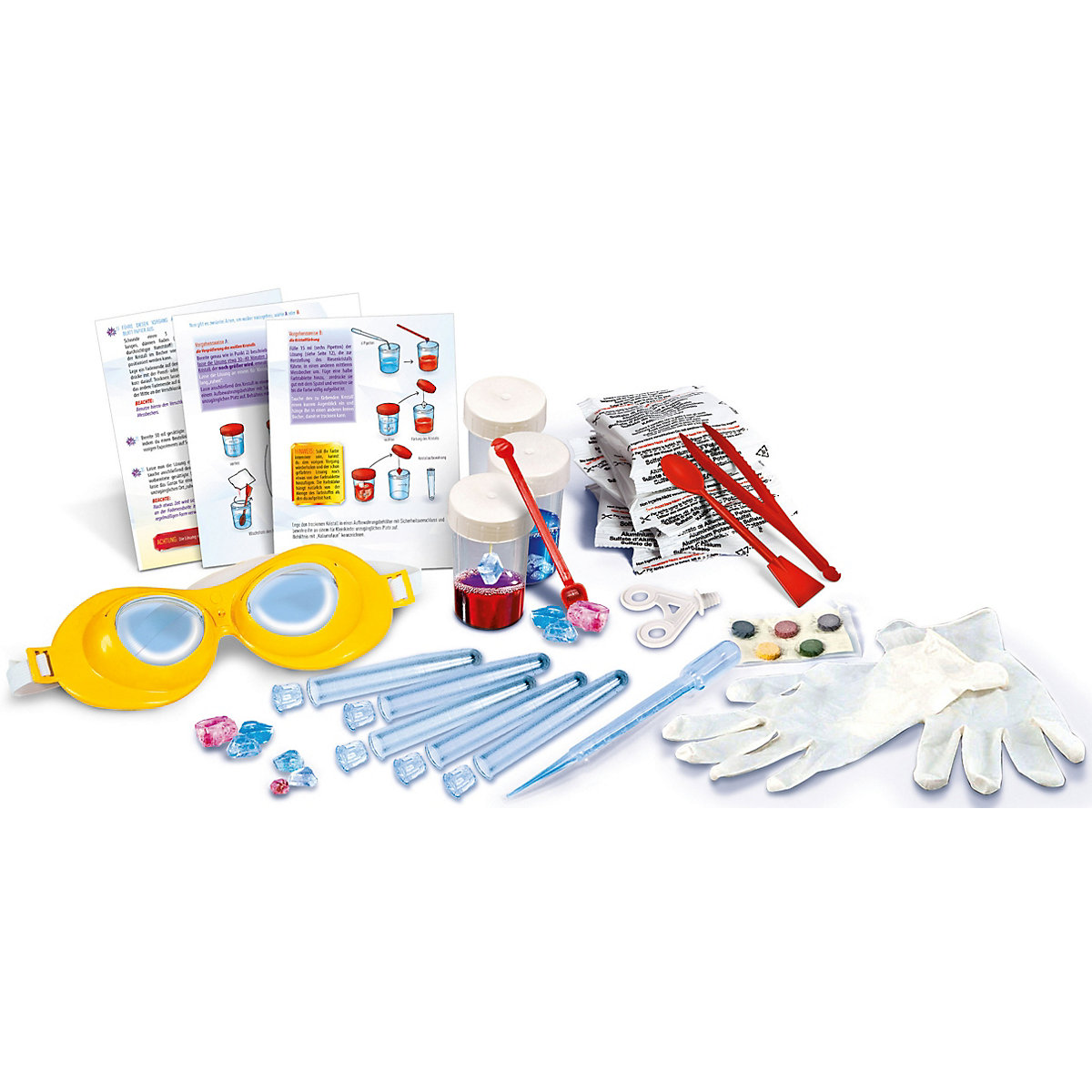 Galileo LAB - Kristalle selbst züchten - Starter-Set
