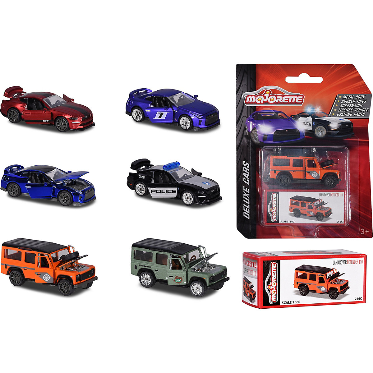 Deluxe Edition Sammelauto, 6-fach sortiert