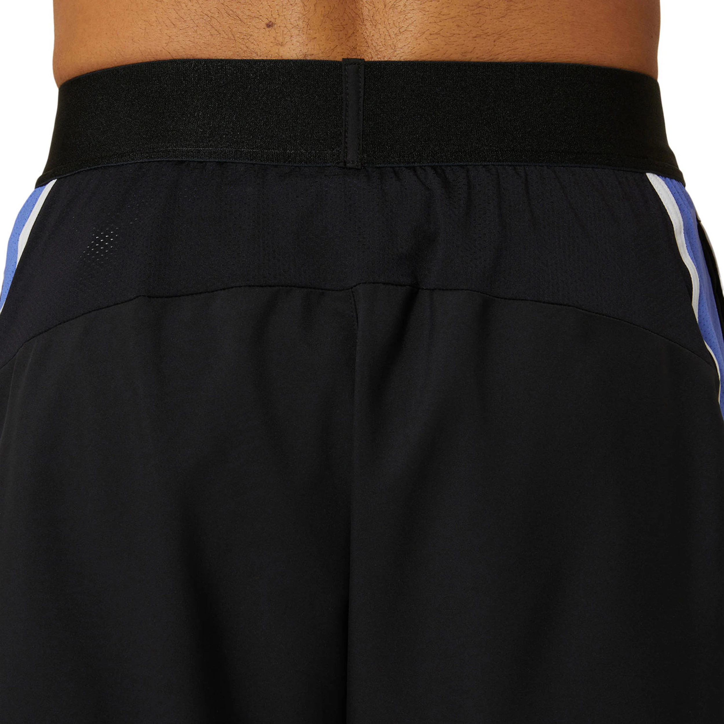 Match 7in Shorts Herren - Schwarz, Blau