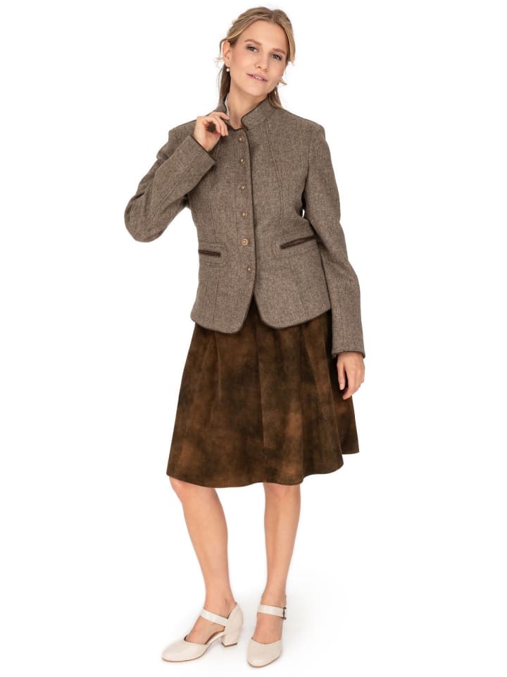 OS-Trachten Jacke 452000-4105 in mittelbeige günstig kaufen