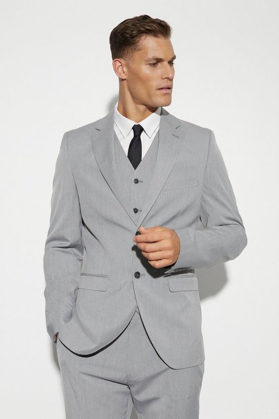 Tall Slim einreihige Anzugjacke