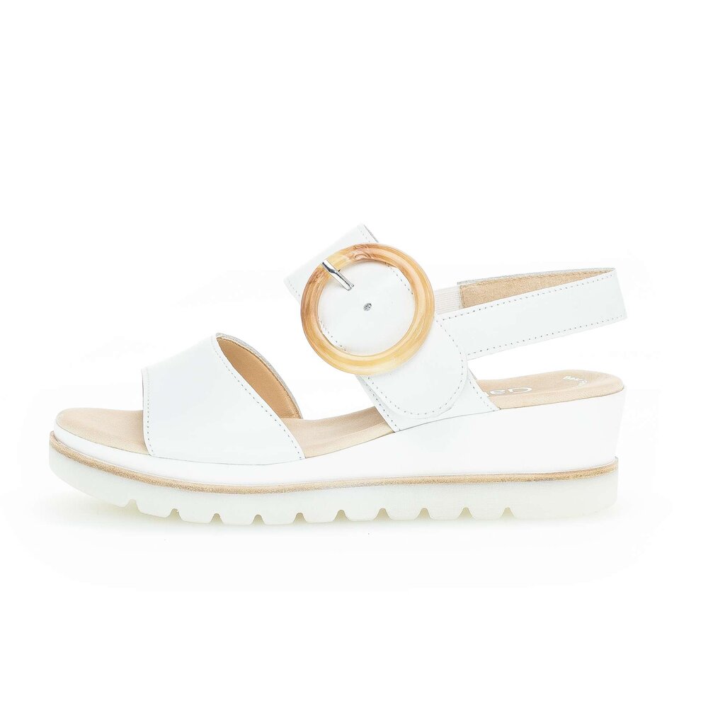 Gabor fashion Keilsandalette weiß