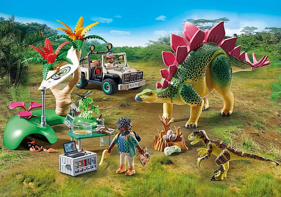 Forschungscamp mit Dinos