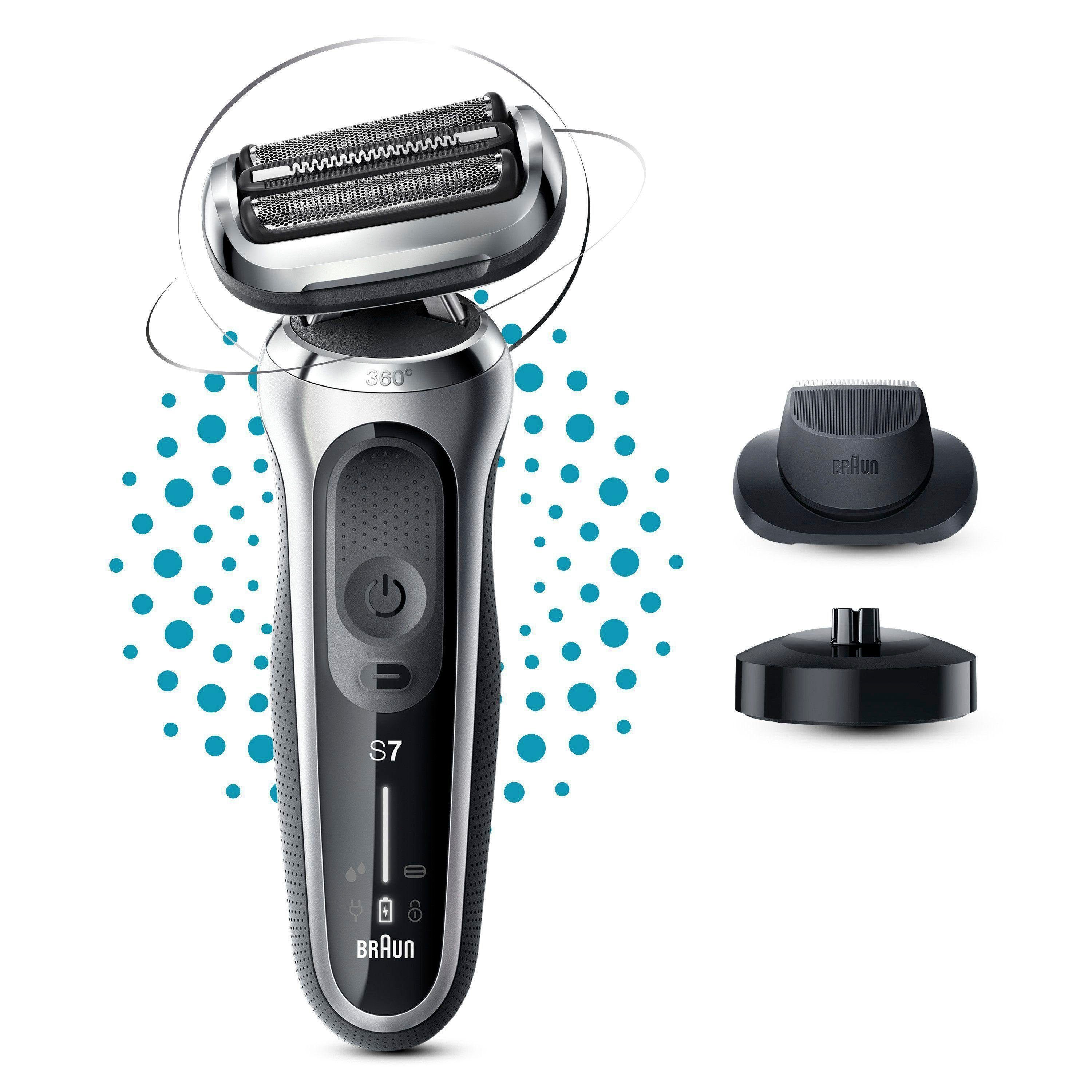 Braun Elektrorasierer Series 7 71-S4200cs, Wet&Dry, Präzisionstrimmer