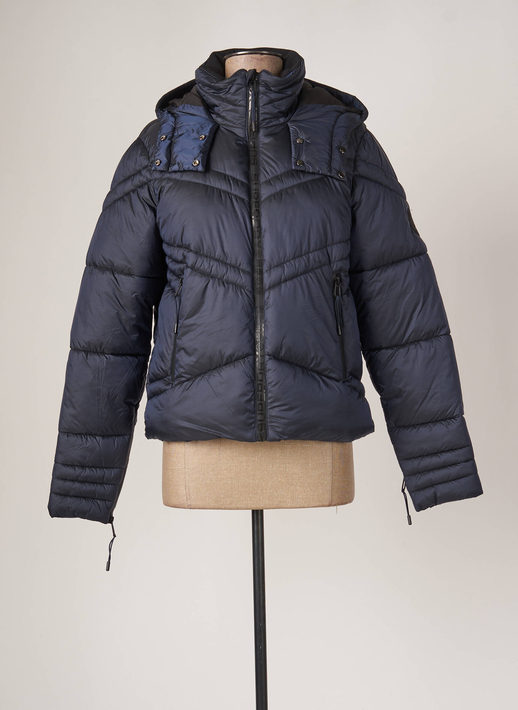 Superdry Doudounes Femme couleur bleu