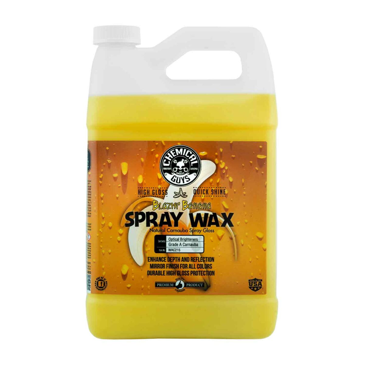 Chemical Guys Blazing Banana Carnauba Spray Wax Sprühwachs 3,79L