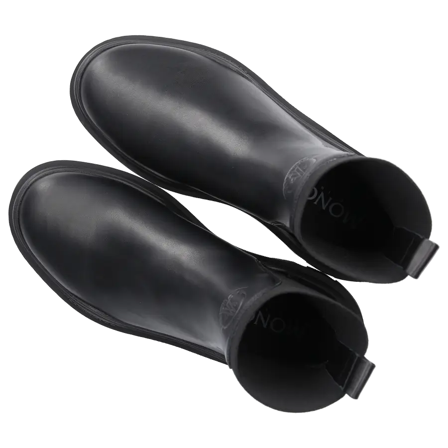 Moncler - Chelsea Boots LARUE Kalbsleder - schwarz
