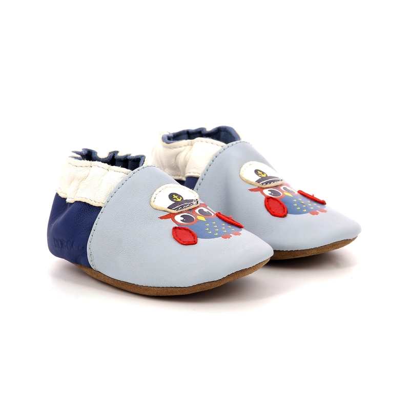 Chaussons cuir tannage vegetal Bird Sailor