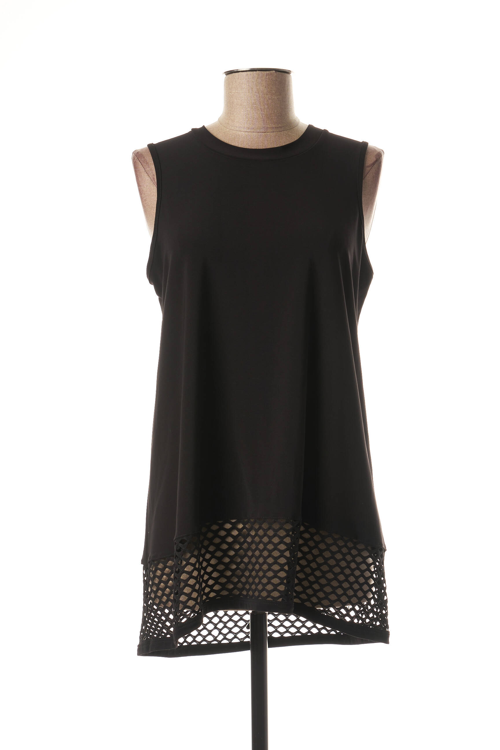 Frank Lyman Tuniquesansmanche Femme couleur noir