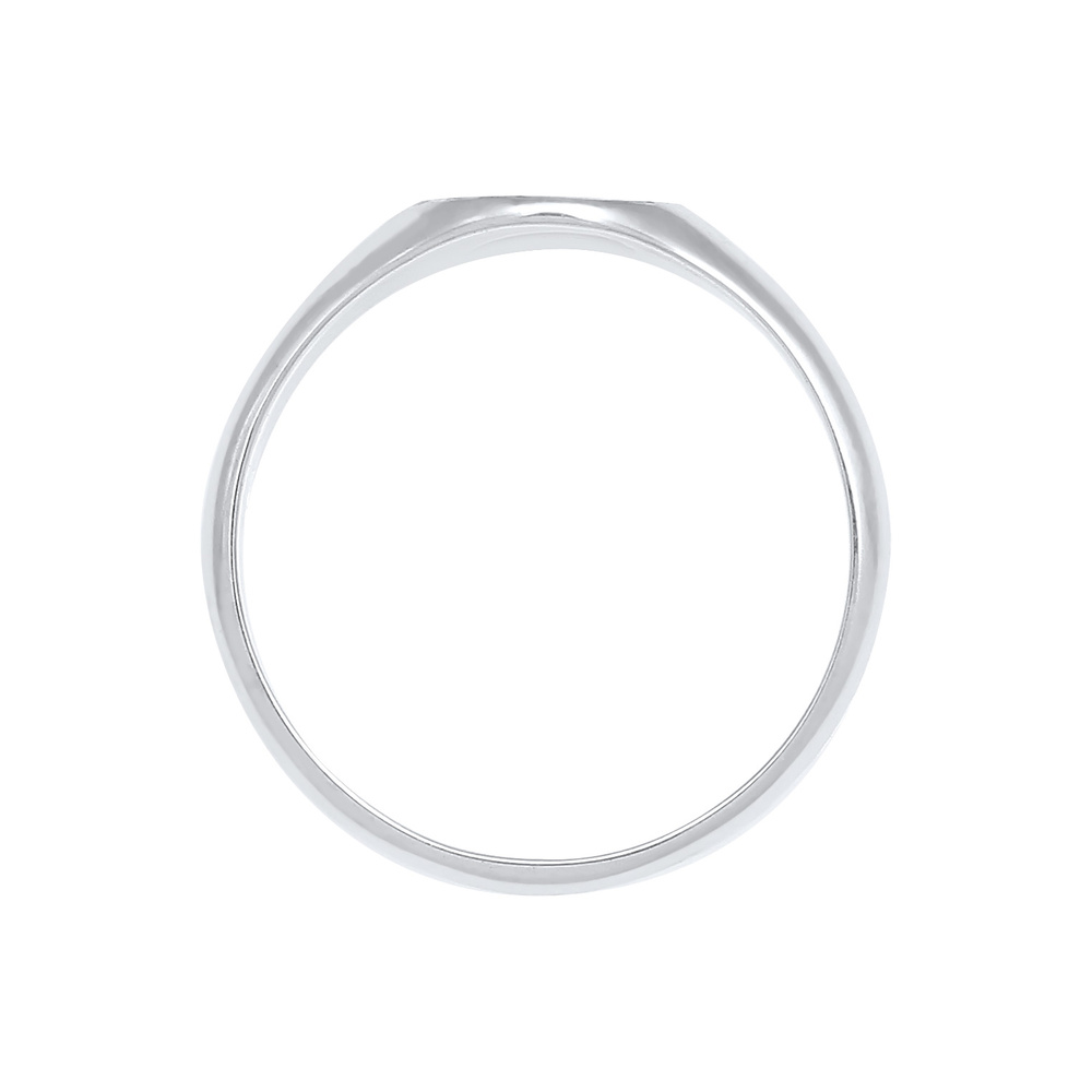 Elli Elli Bague Terne Ovale Geo Base 925 Argent Bague