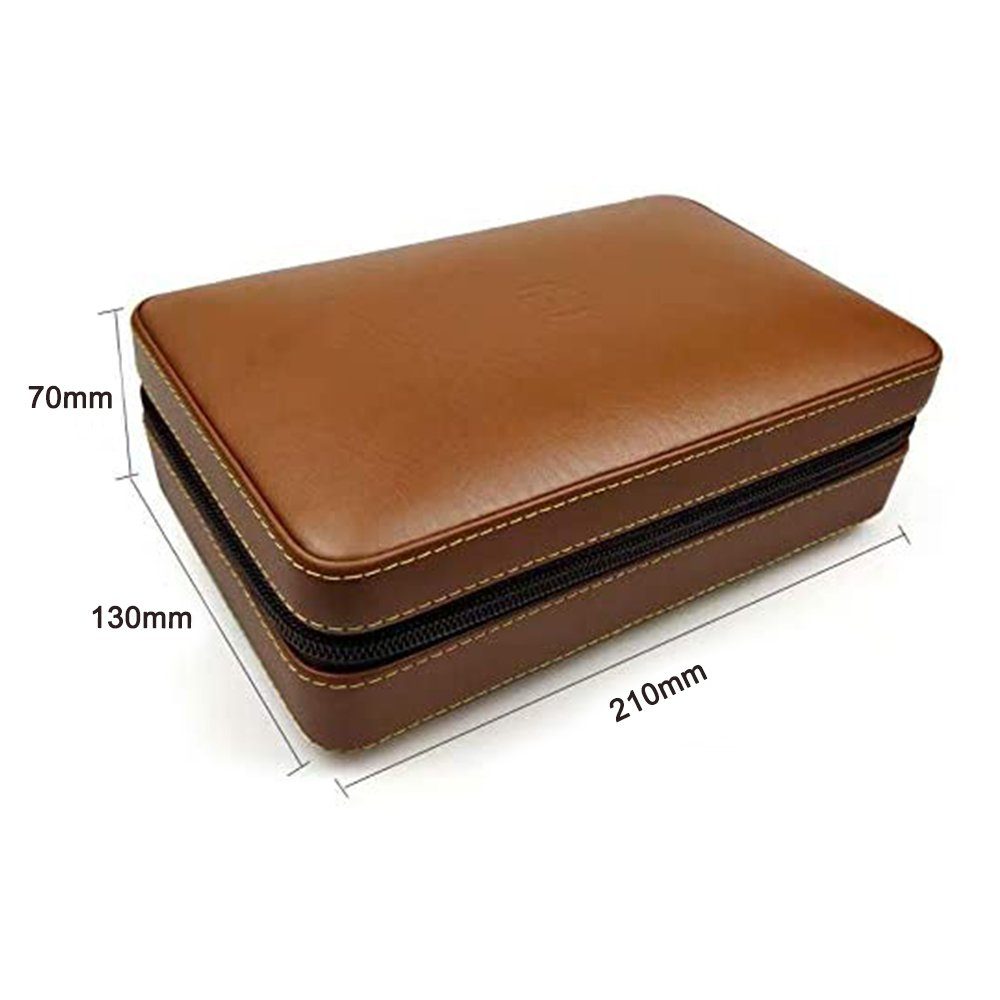 Devenirriche Humidor Zigarren Humidor PU-Leder
