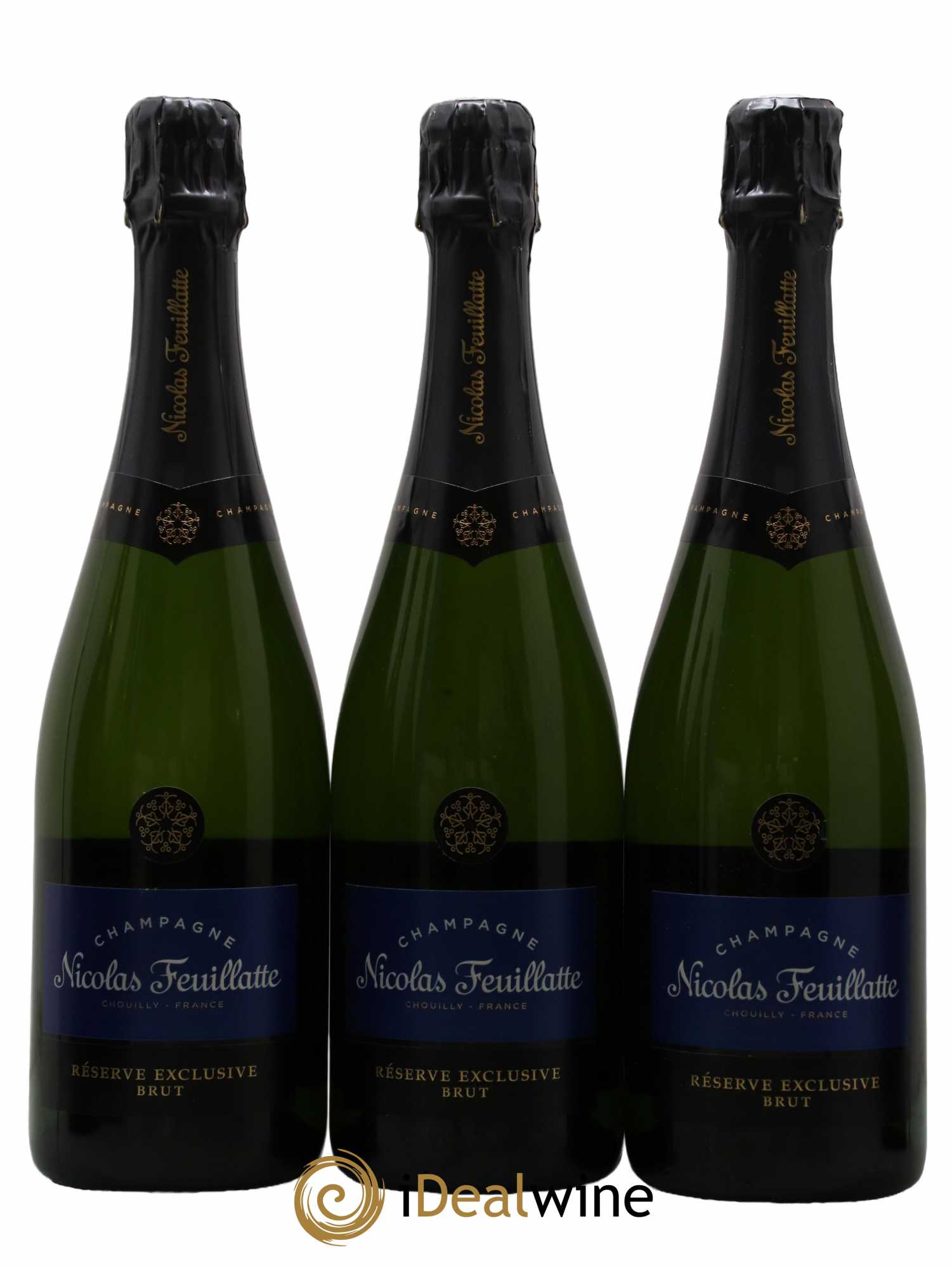 Champagne Réserve Exclusive Nicolas Feuillatte  - Lot de 6 Bouteilles
