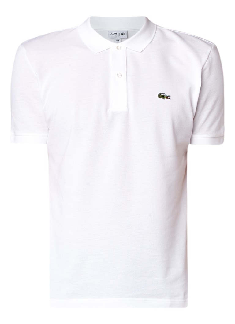 Tricou polo slim-fit Lacoste din piqué de bumbac