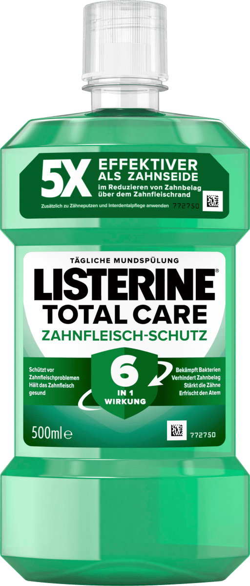 Mundspülung Total Care Zahnfleischschutz, 500 ml