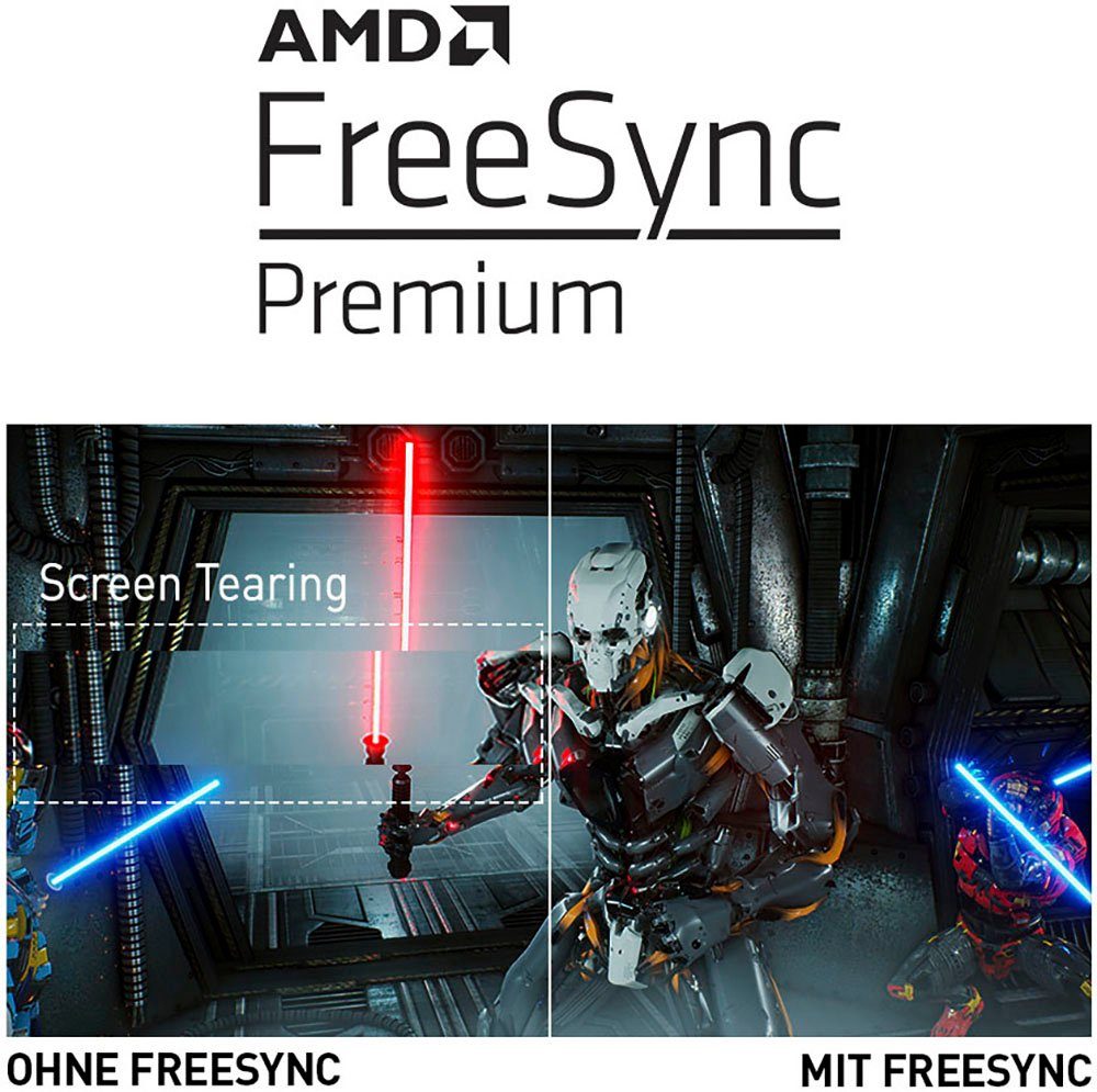 MSI Optix G24C6P Curved-Gaming-LED-Monitor (60 cm/24 