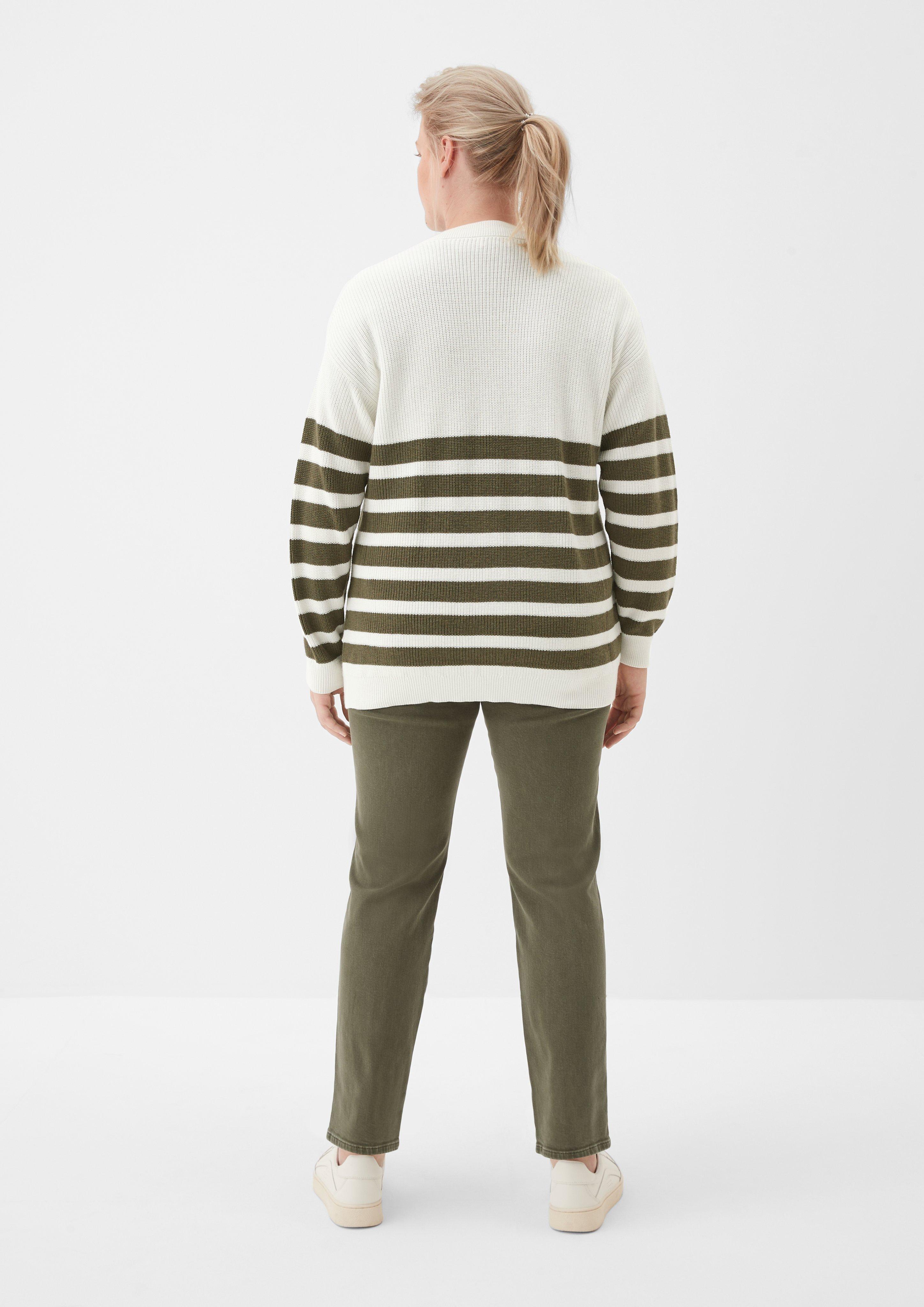 Cardigan mit Streifen  2122005-02G3