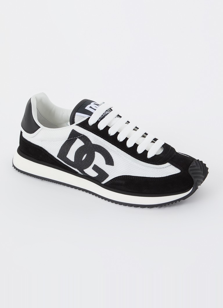 Sneaker Dolce & Gabbana DG Cushion con dettagli in pelle scamosciata di vitello.