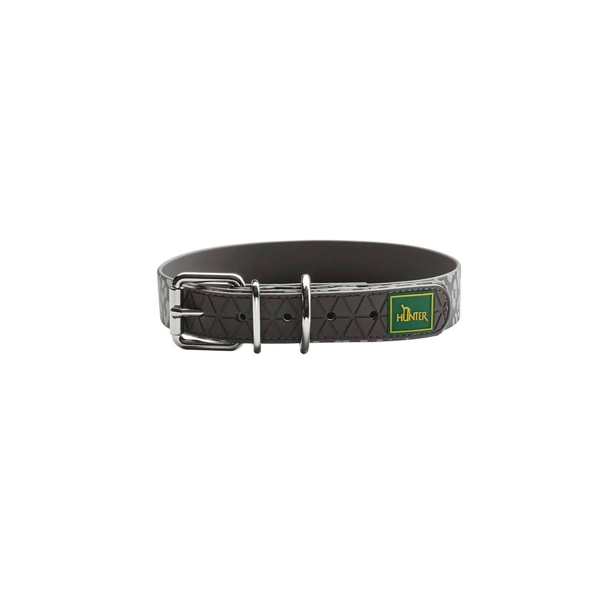 Hunter Halsband Convenience Reflect grau Leopard bei ZooRoyal