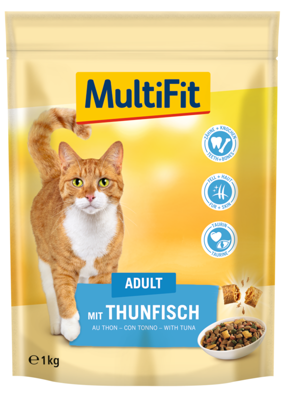MultiFit Trockenfutter MultiFit Adult Thunfisch 1 kg