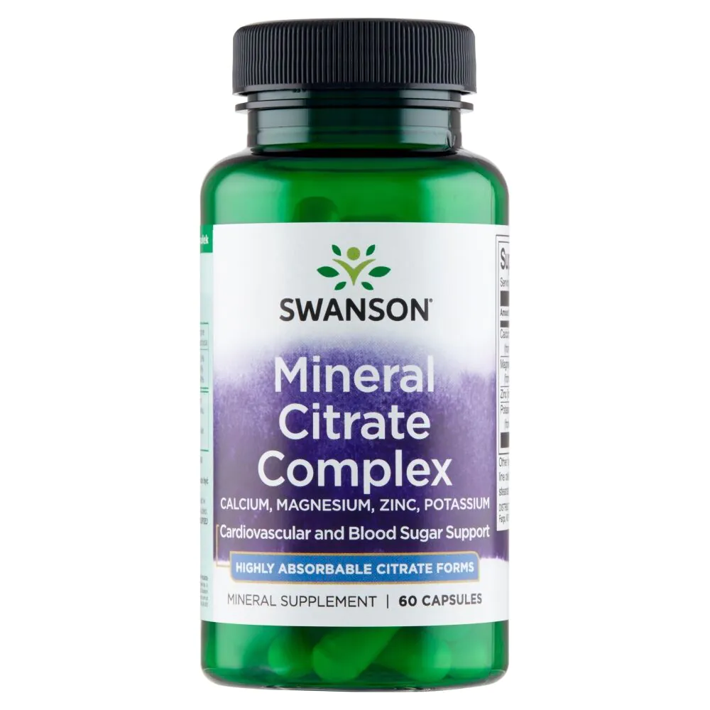 Swanson Multi Mineral Citrate Complex mineralni set kapsula
