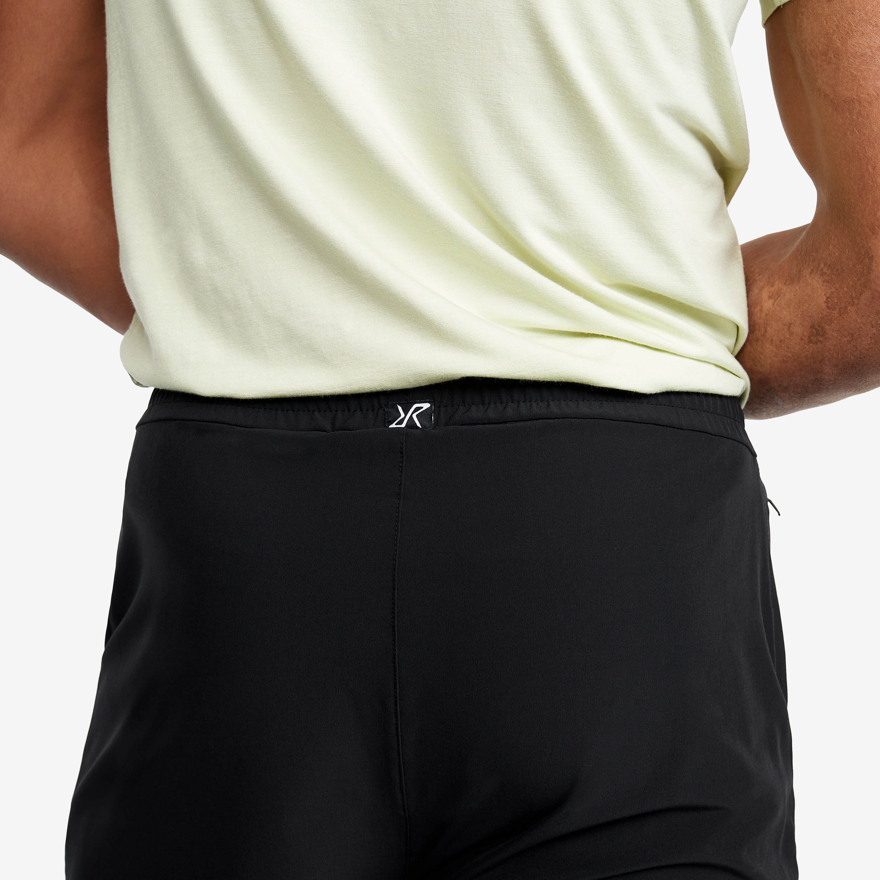2-in-1 Shorts Homme Black