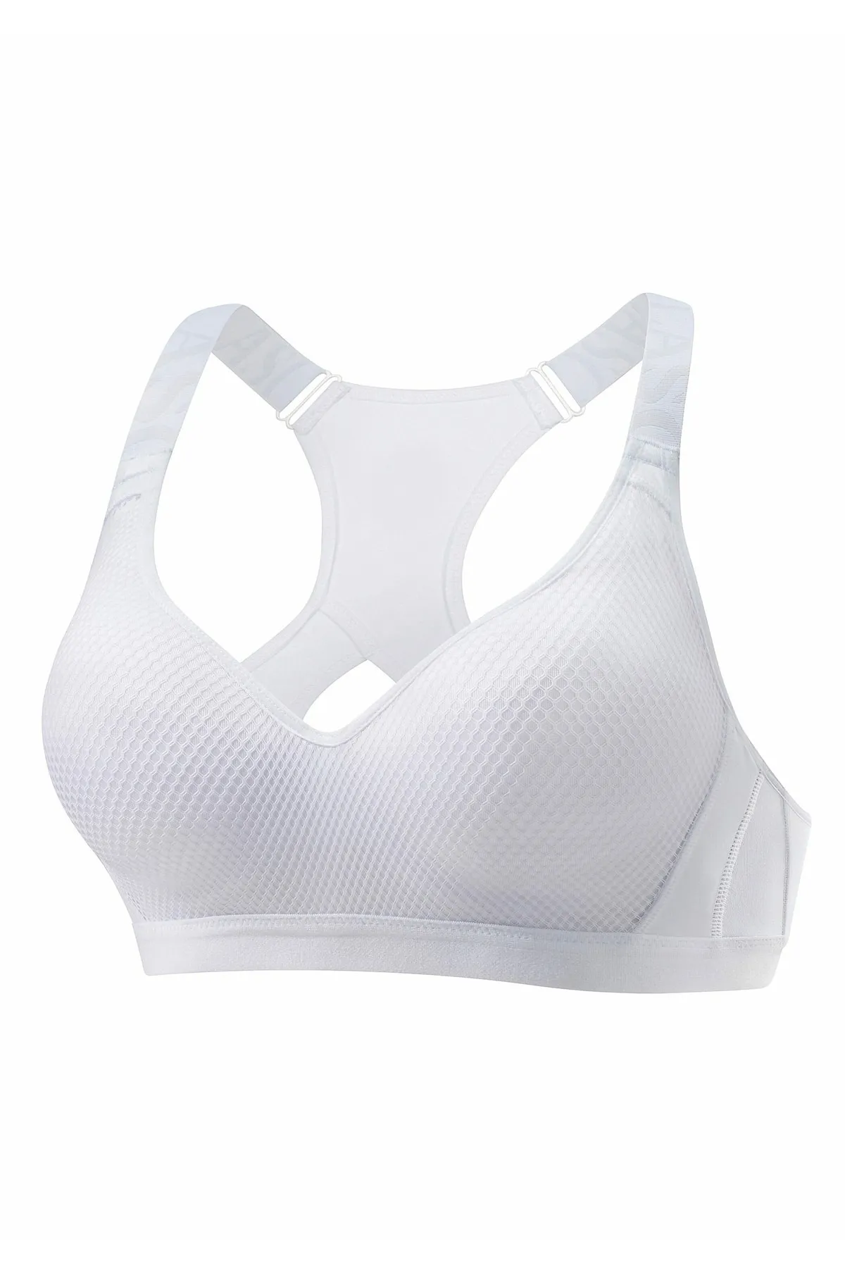 LASCANA Active  Sport-BH - Weiß - Unifarben