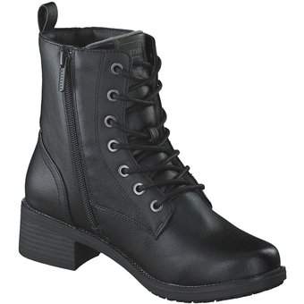 Mustang Schnürstiefelette in schwarz