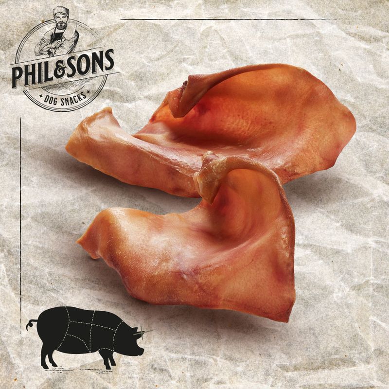 Phil & Sons Schweineohren Premium