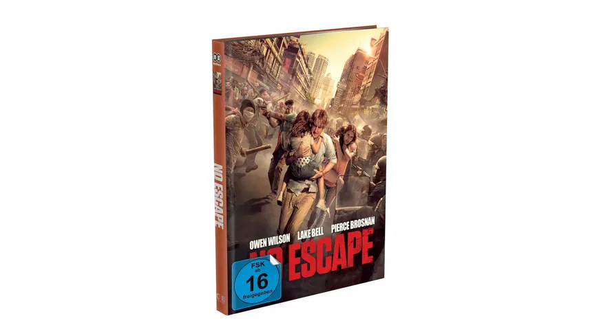NO ESCAPE - 2-Disc Mediabook Cover A (Blu-ray + DVD) Limited 999 Edition