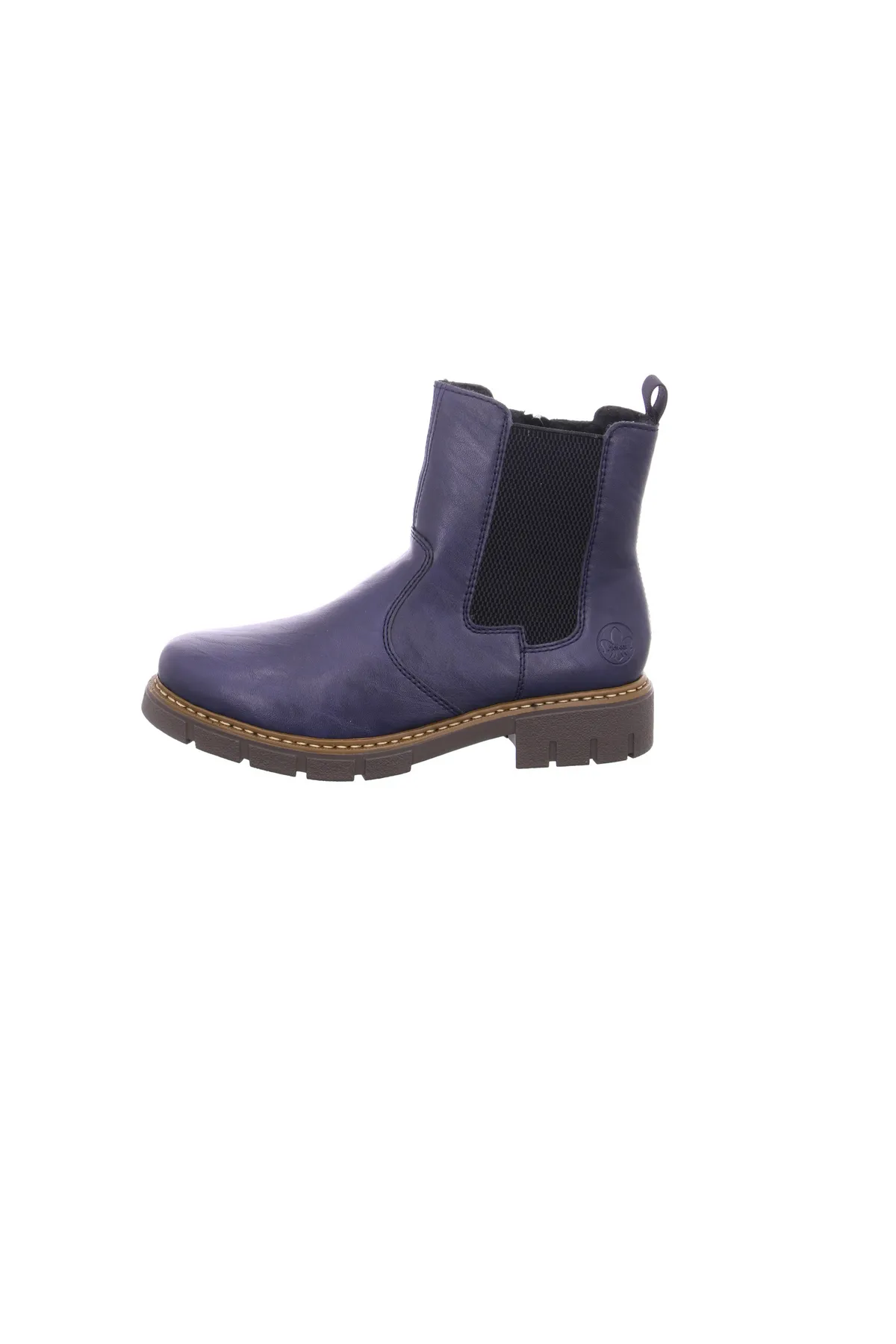 Rieker  Stiefelette - Blau - Flacher Absatz