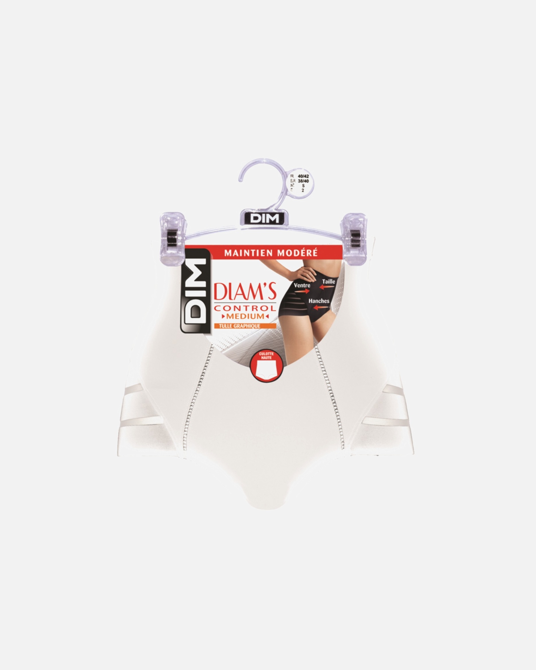 Sťahujúce nohavičky DIM Diam's Control s vysokým pásom