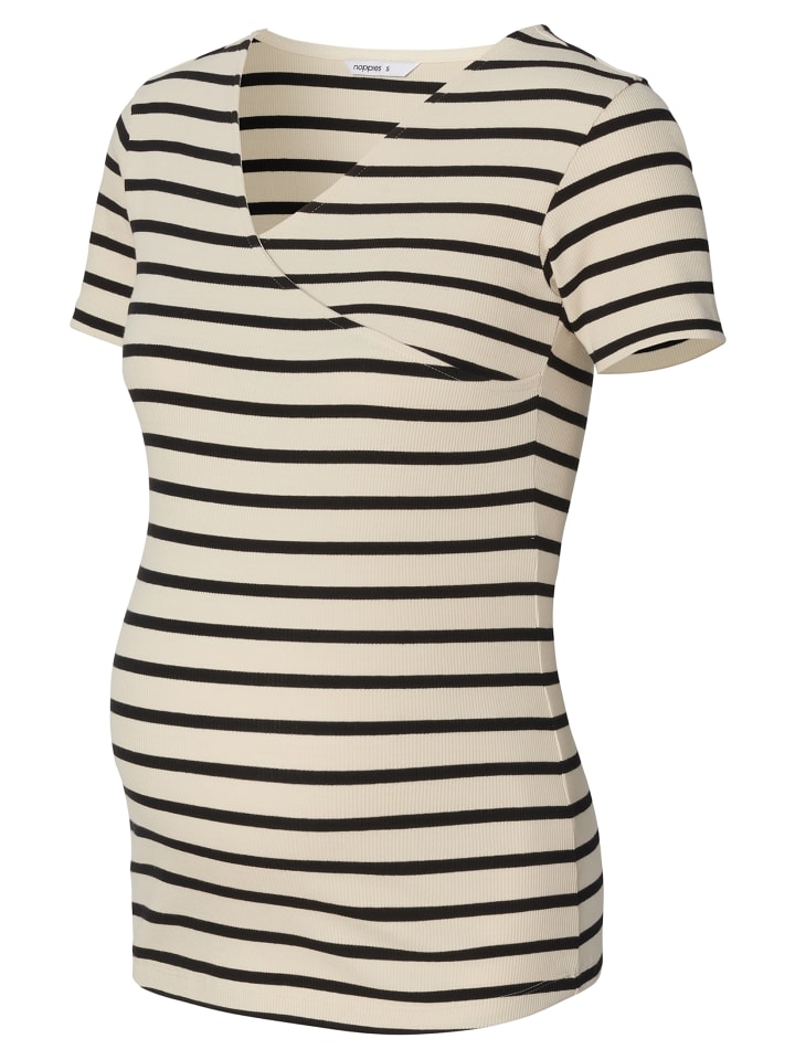 Noppies Still-Top Sanson in Cream Stripe günstig kaufen