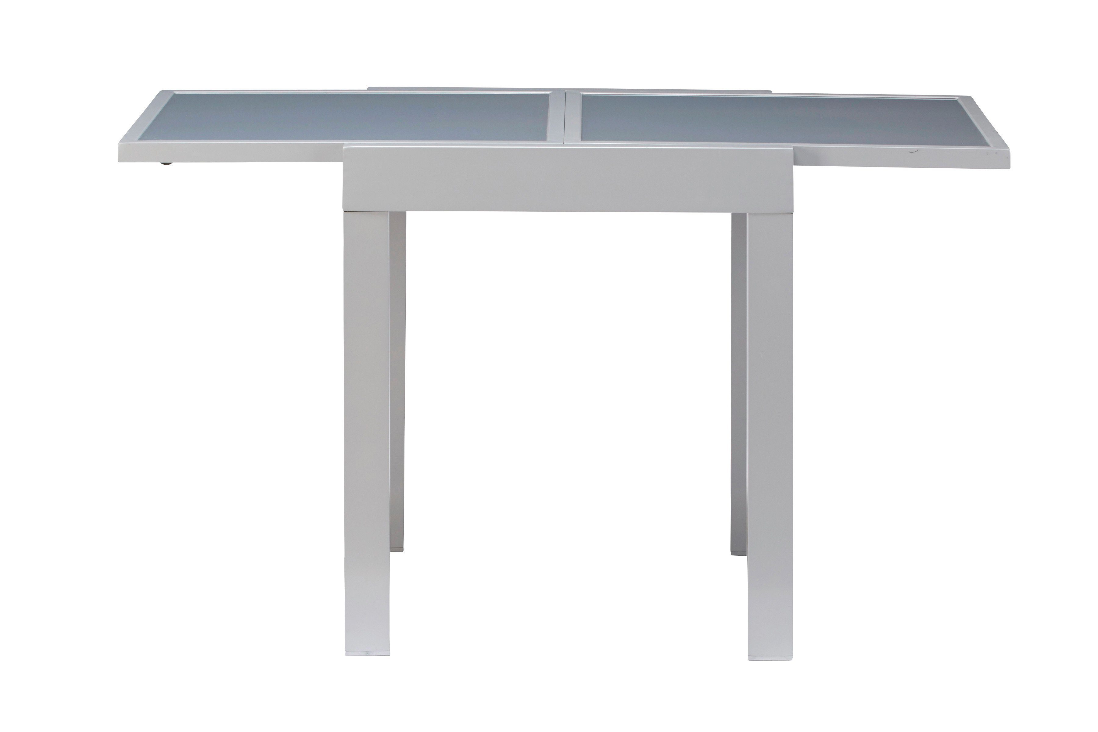 MERXX Gartentisch Lima, 65x65-130 cm, ausziehbar