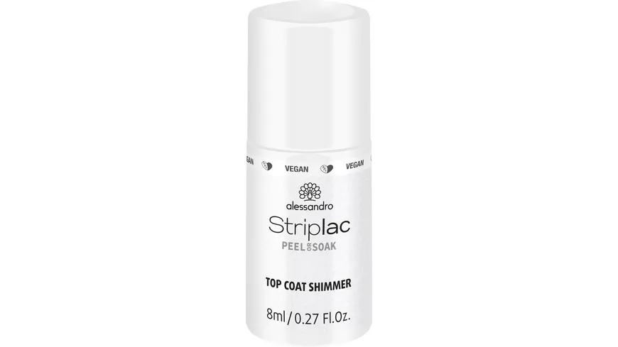 alessandro Striplac Peel Or Soak Top Coat Shimmer 8 ml