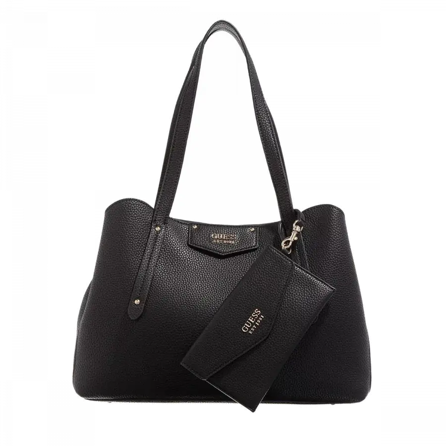 Guess - Guess Handle Bags Kunstleder Black - schwarz