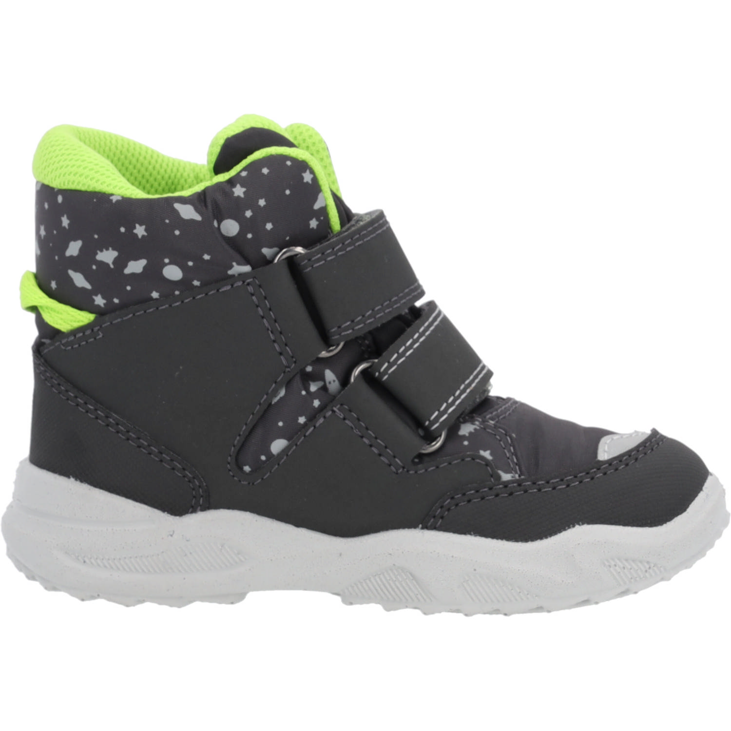 Superfit GLACIER 09236, Lauflernschuhe, Kinder, Grau/Helgrün