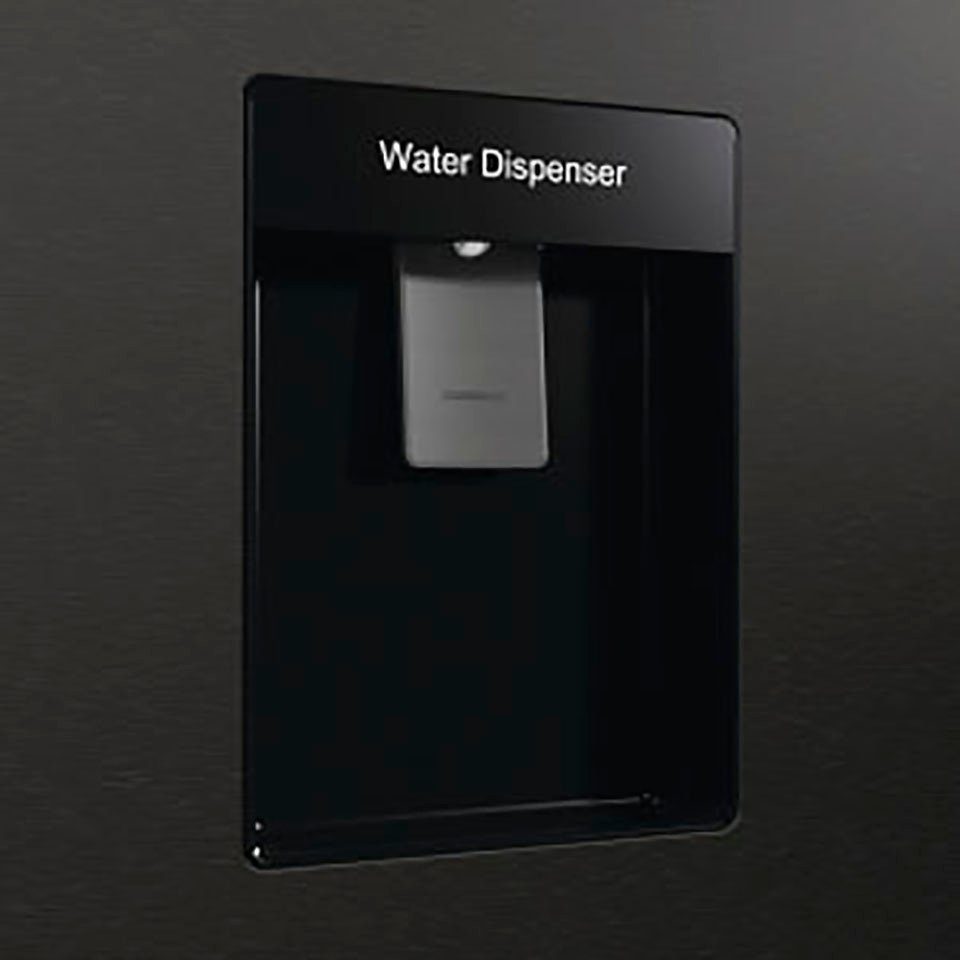 GORENJE Side-by-Side NRR 9185 EABXLWD, 178,6 cm hoch, 91 cm breit, Wasserspender